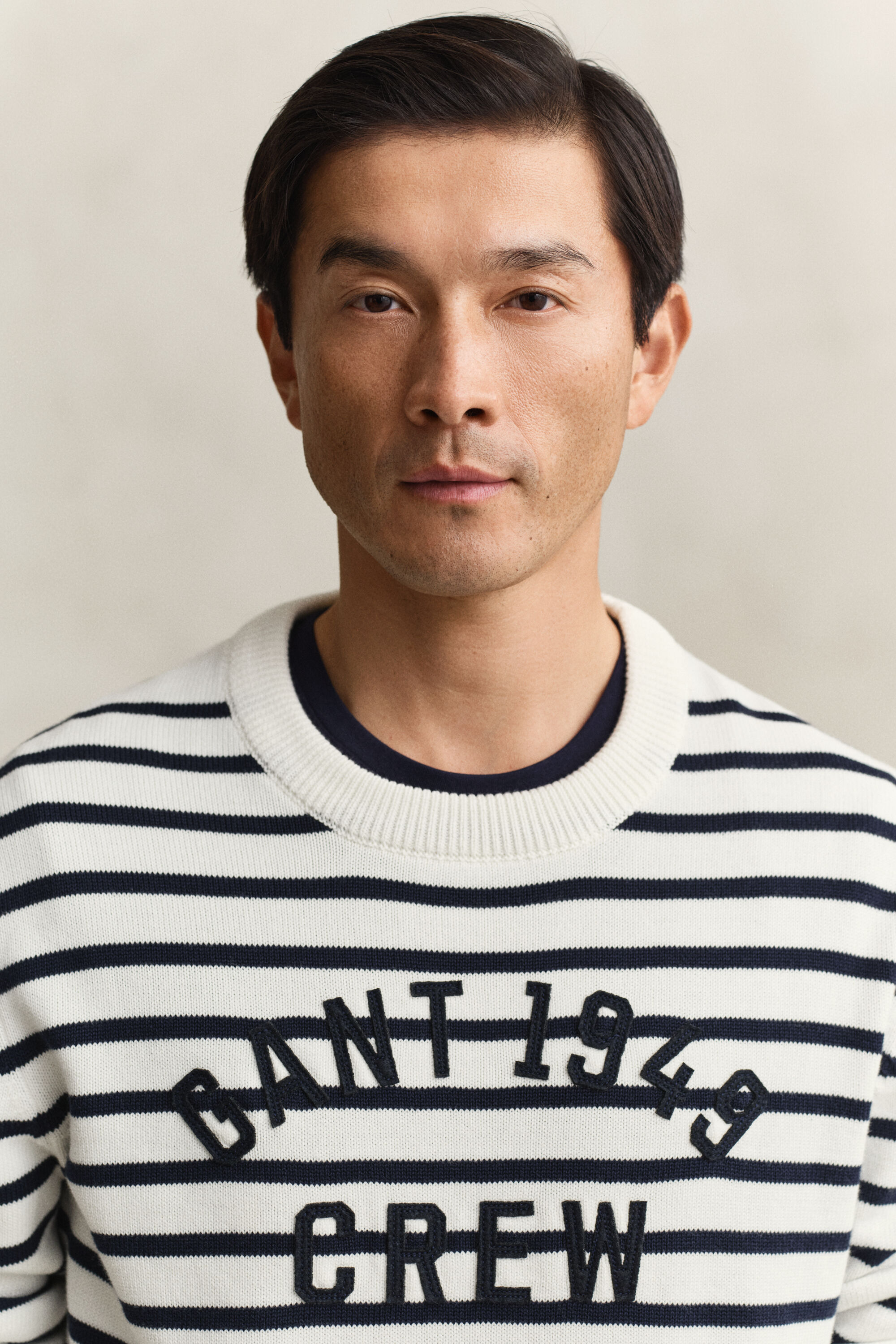 Maglia Graphic a righe Breton