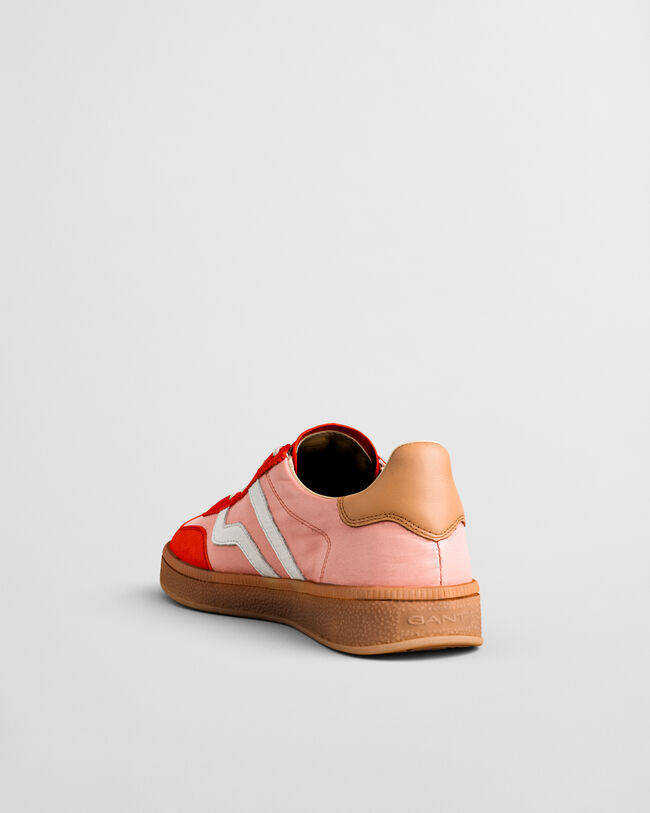 Sneakers Cuzima in raso e camoscio