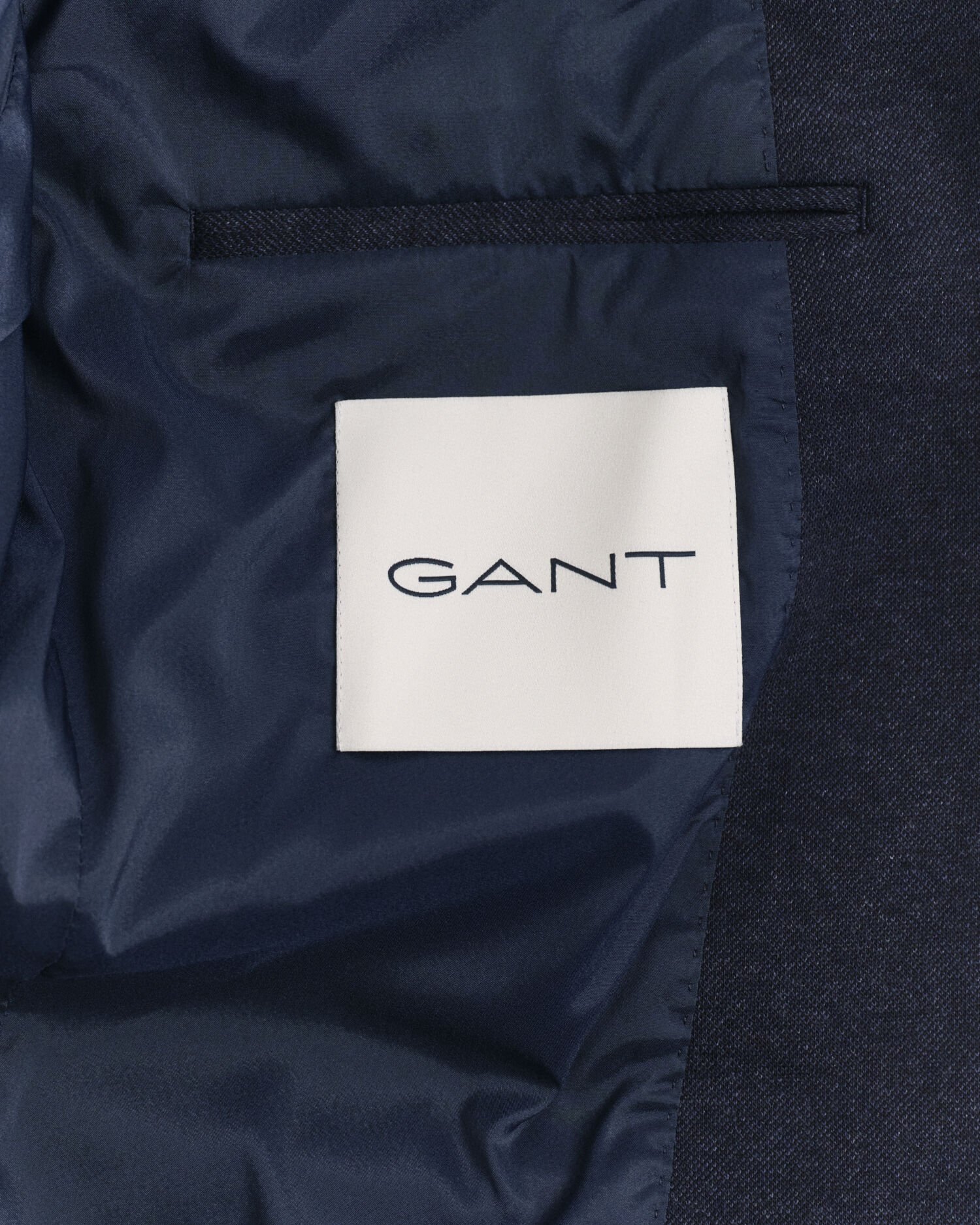 Blazer in jersey bicolore in piqué slim fit