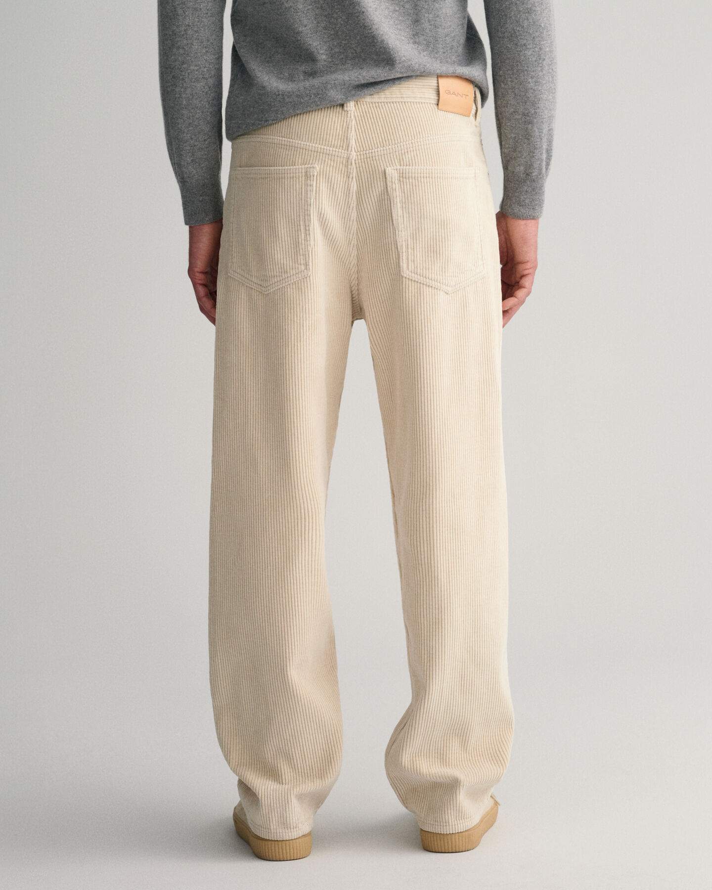 Jeans in velluto a coste loose fit