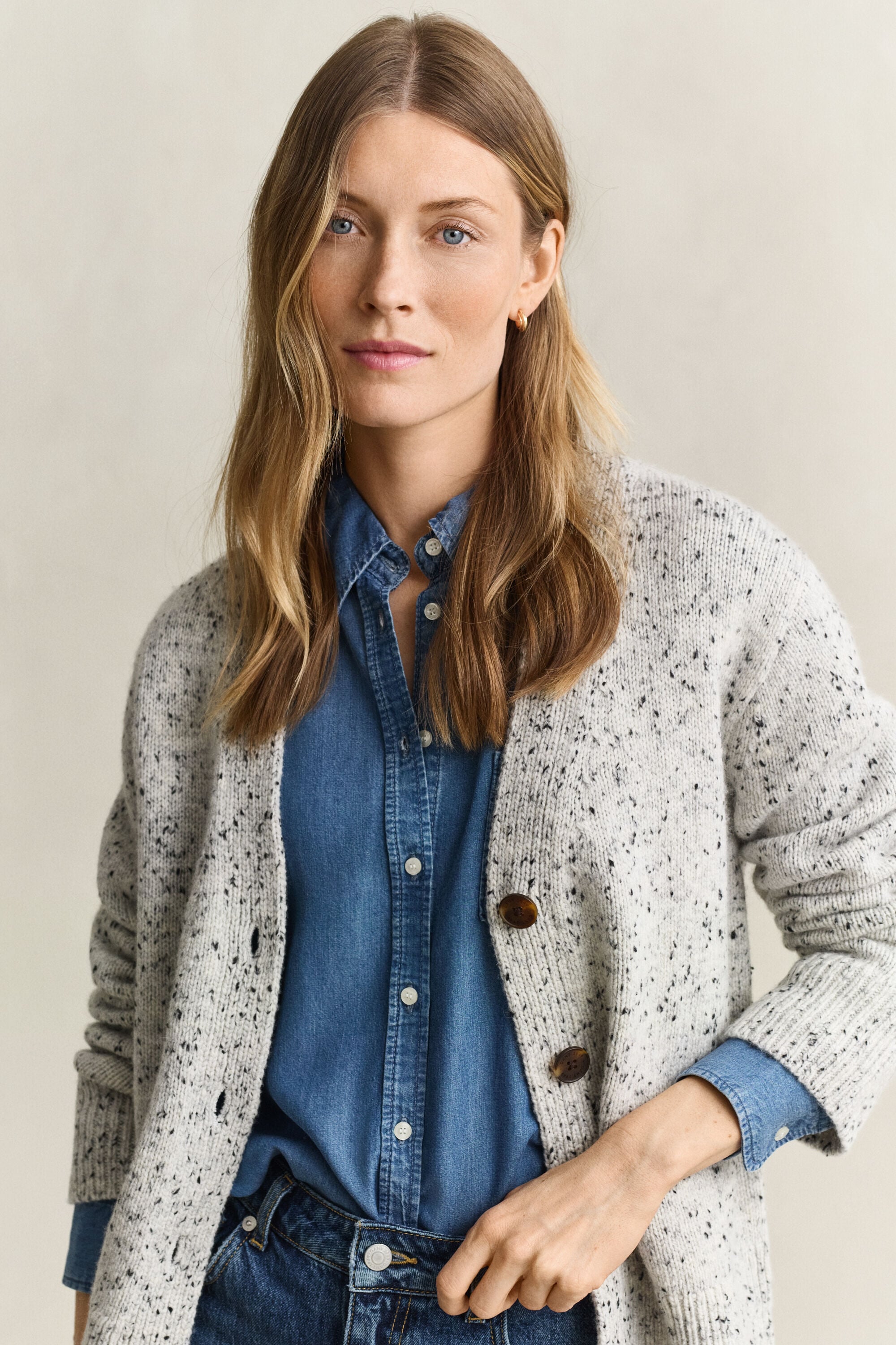 Cardigan in misto lana Nepps