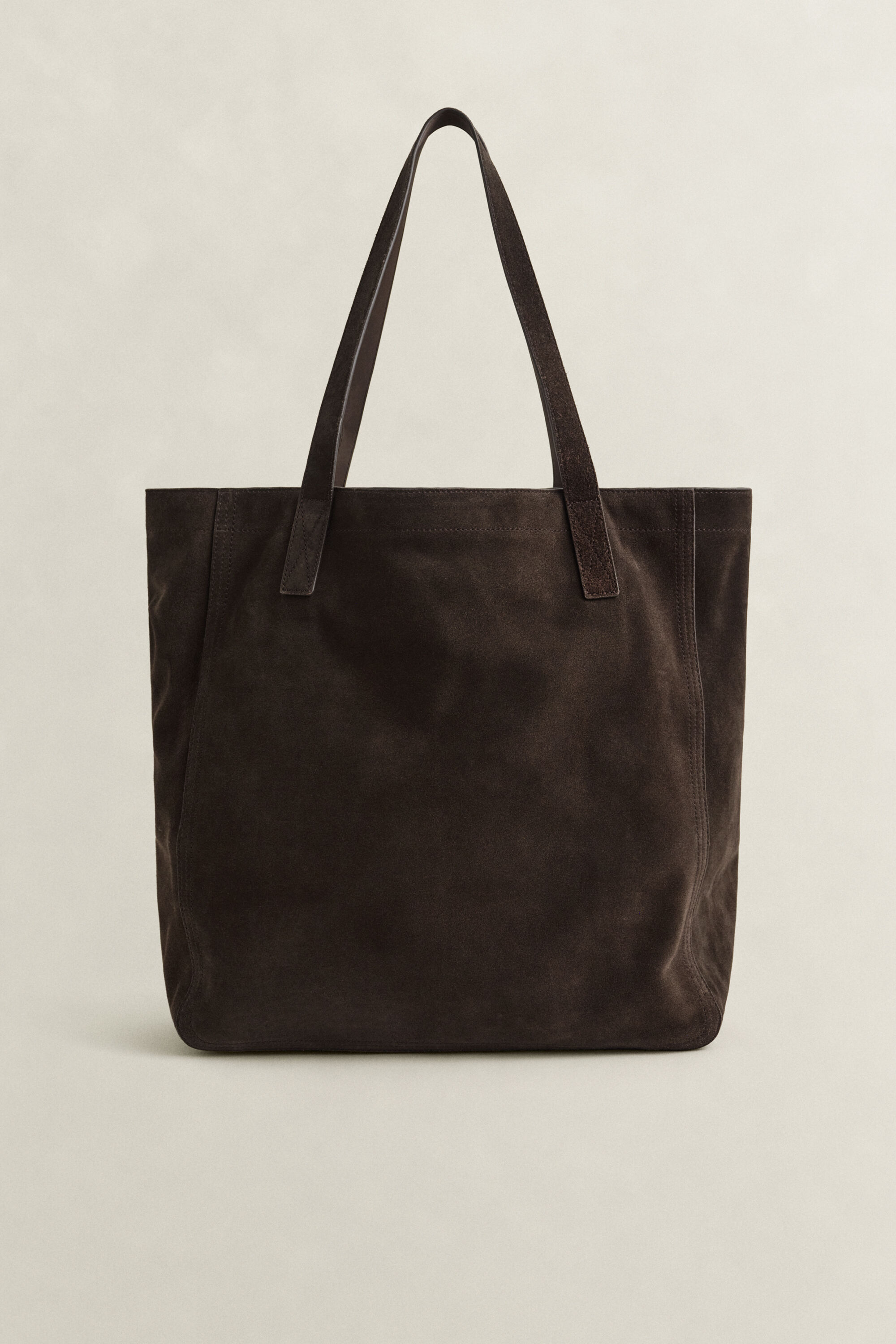 Borsa tote in camoscio