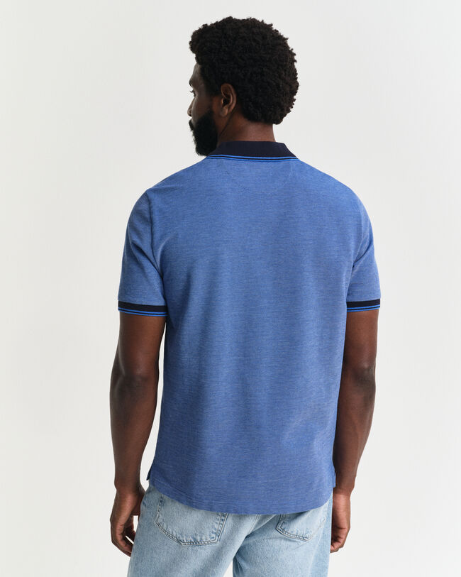 Polo in piqué Oxford a 4 colori