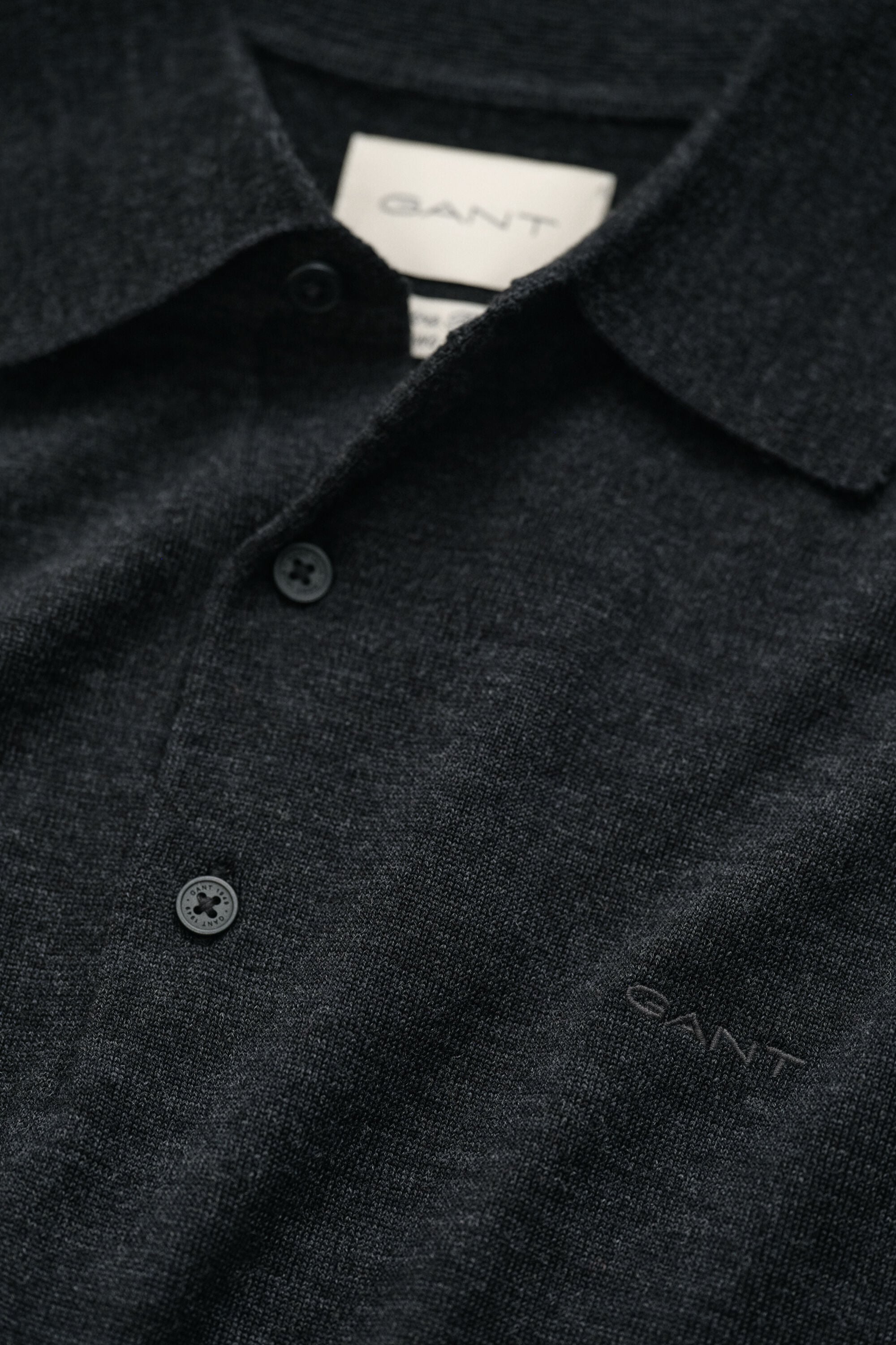 Polo in finissima lana merino