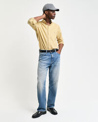 Camicia in twill tattersall regular fit