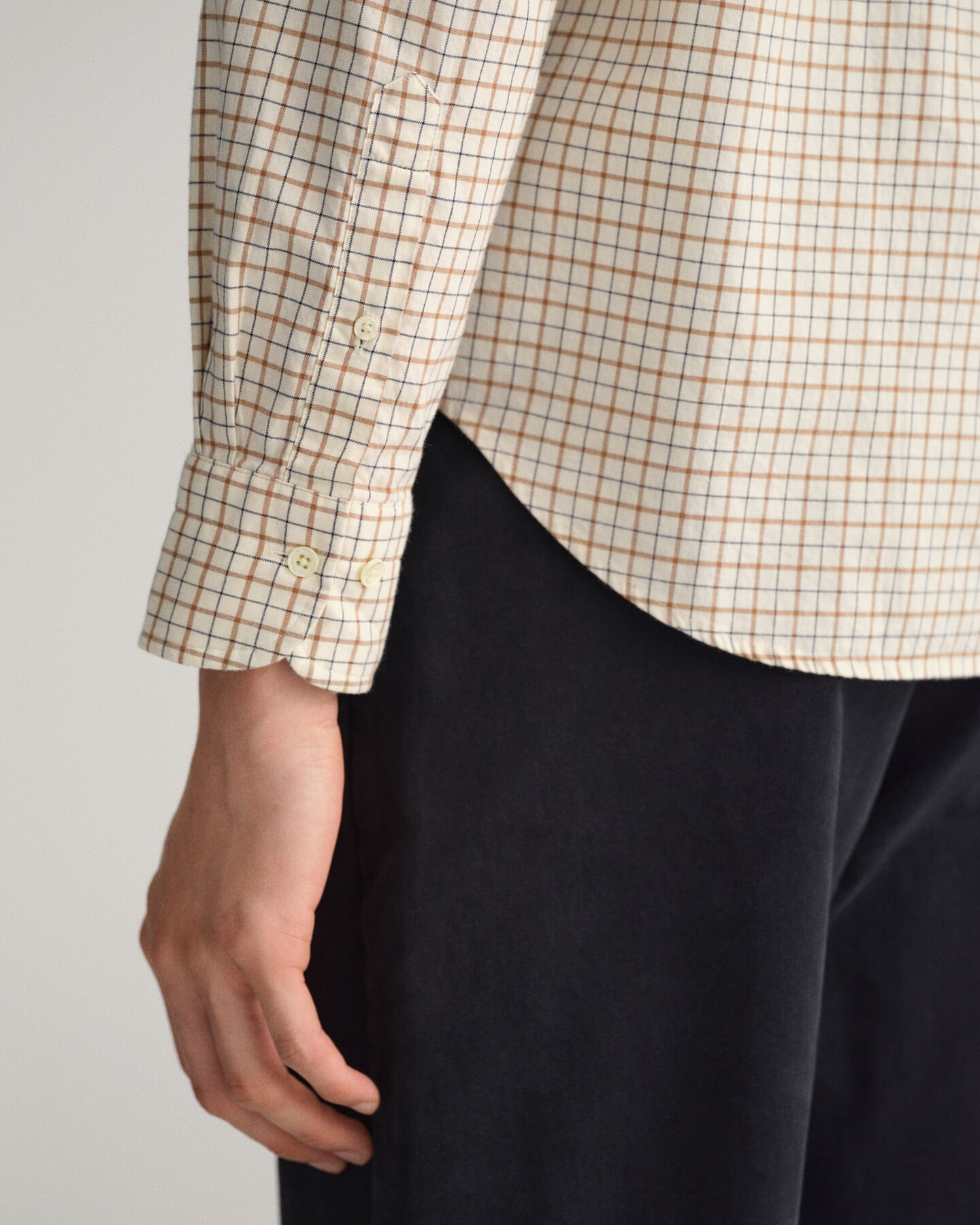 Camicia a quadri Window Check regular fit