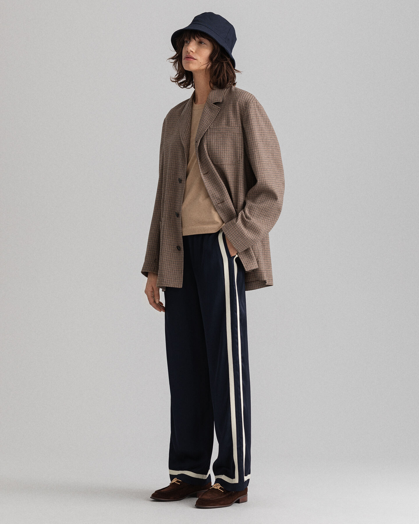 Pantaloni Pull-On in raso