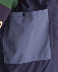 Giacca Blocked con cappuccio