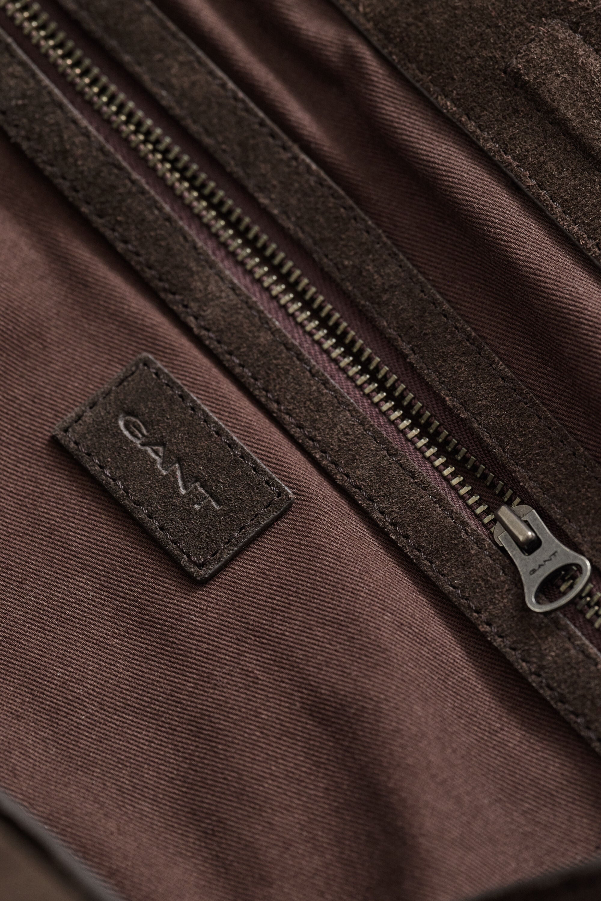 Borsa tote in camoscio