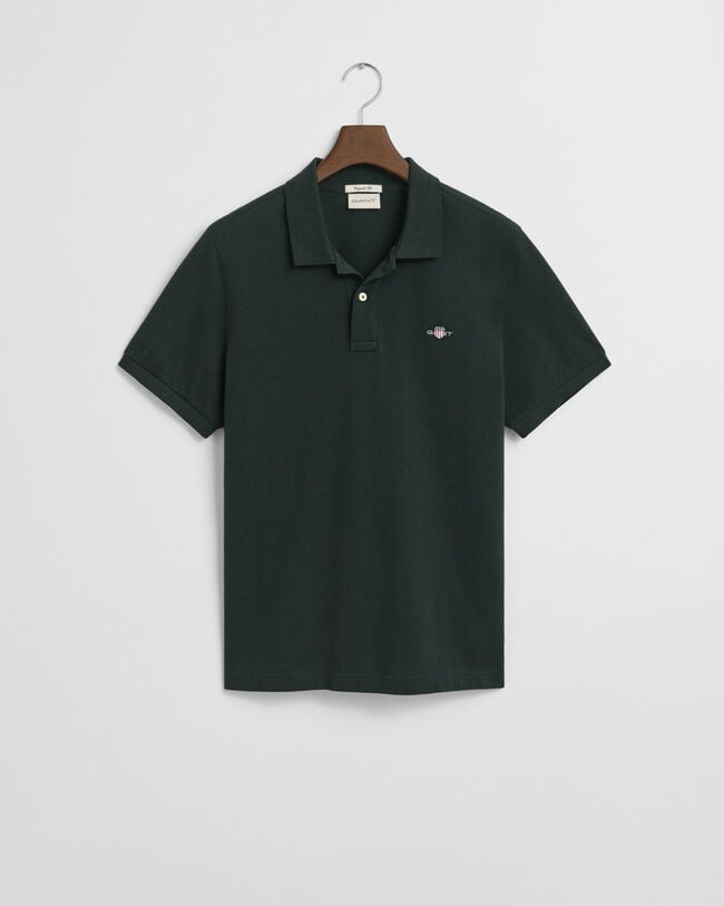 Polo Shield in piqué regular fit