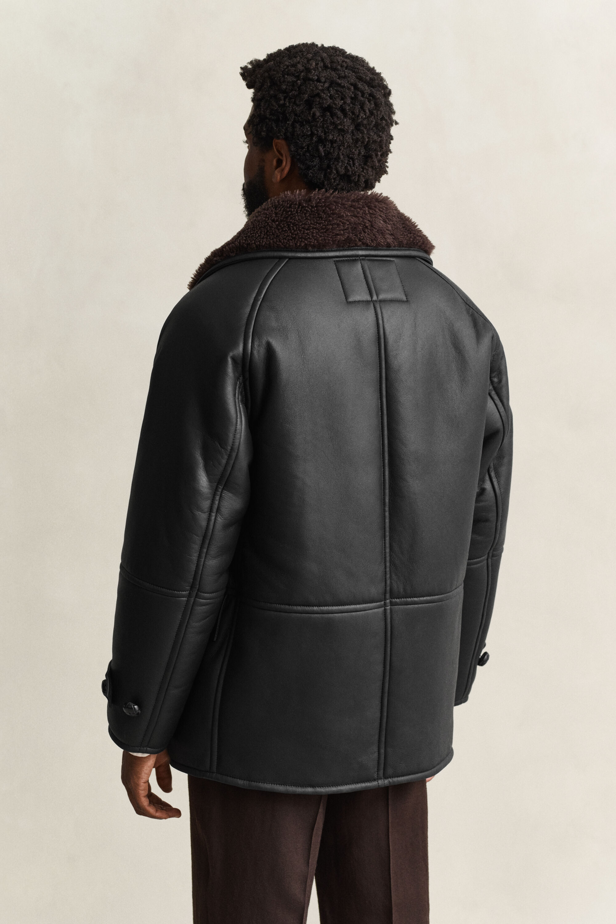 Cappotto in shearling
