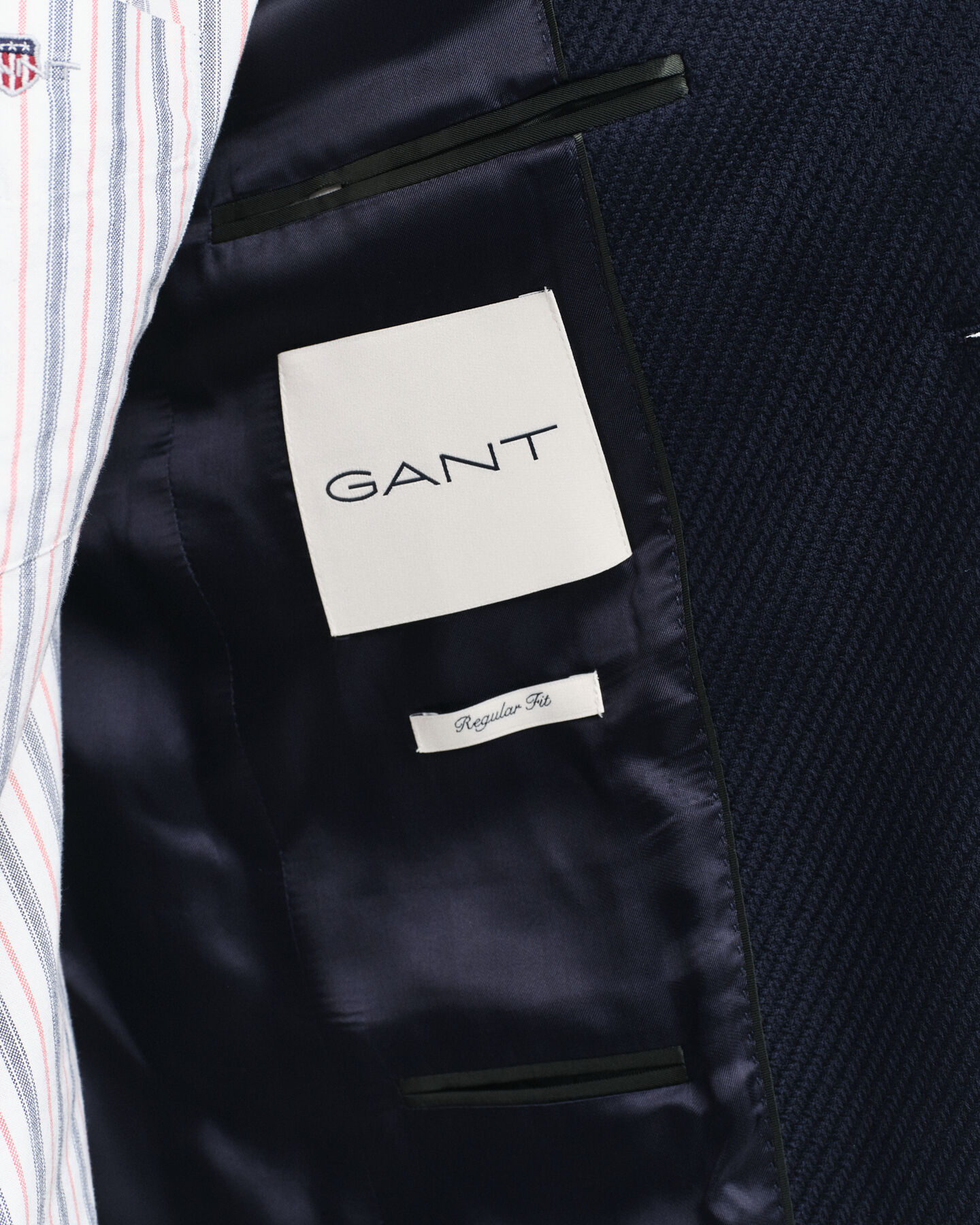 Blazer Club misto lana e cotone slim fit