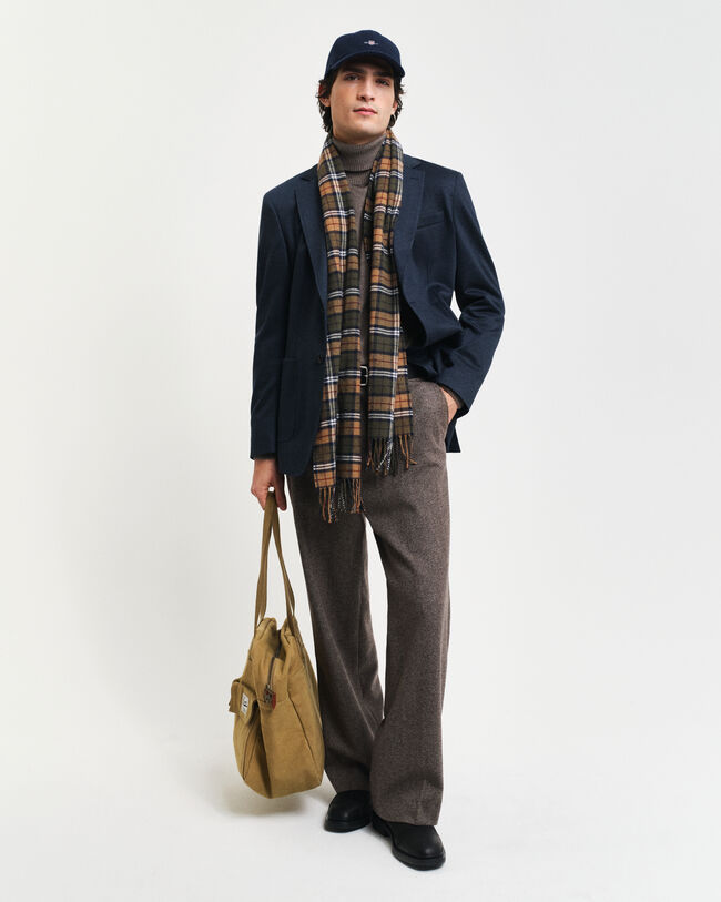 Pantaloni in jersey Two-Toned in twill