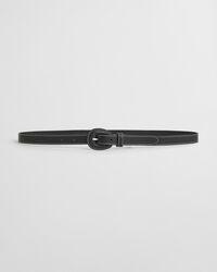 Cintura con fibbia in pelle rivestita