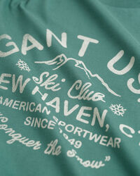T-shirt stampa Winter Sports GANT