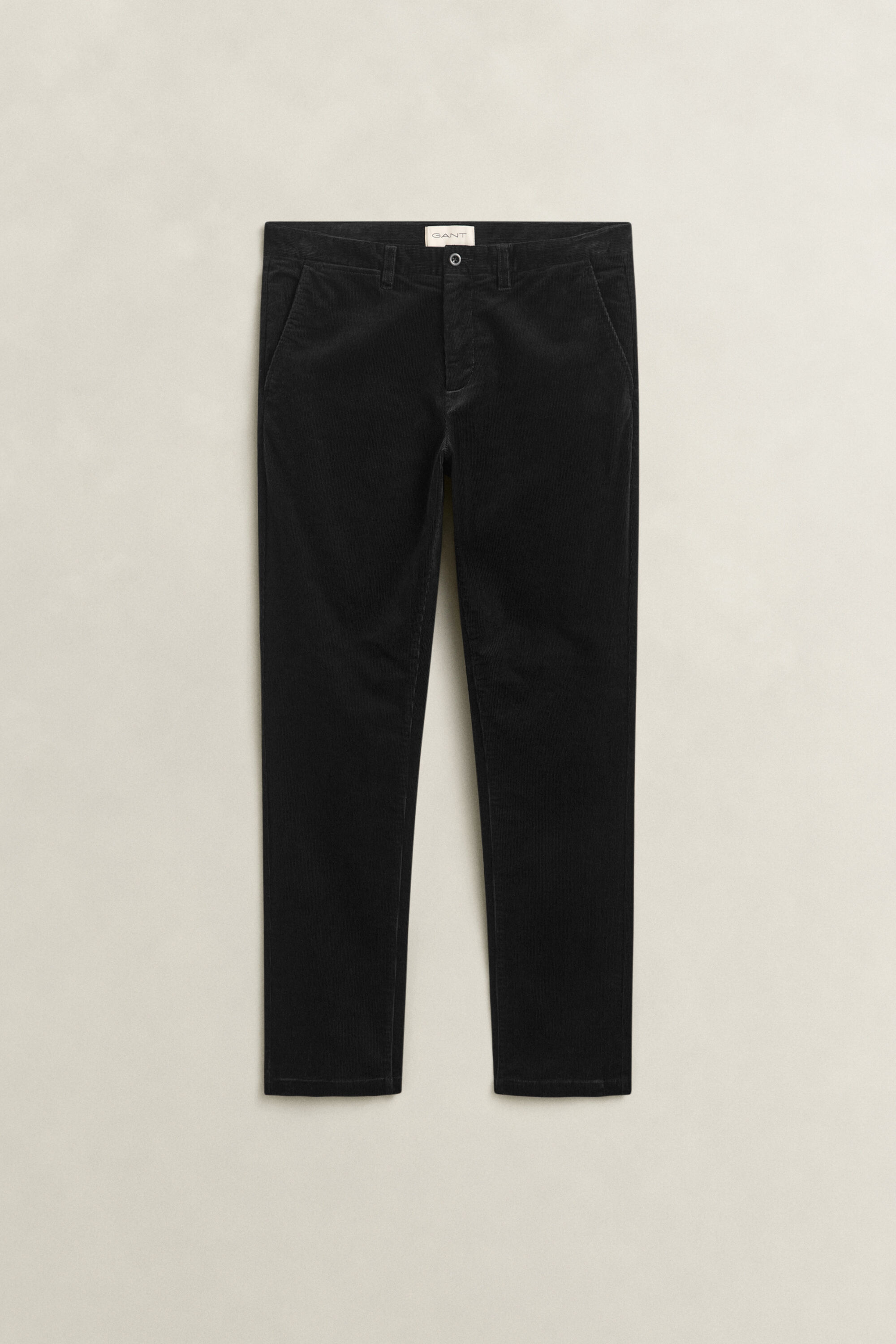 Pantaloni chino in velluto a coste slim