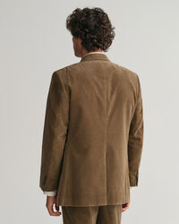 Blazer doppiopetto da abito in velluto a coste