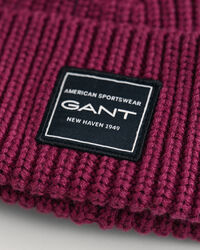 Berretto in cotone a coste