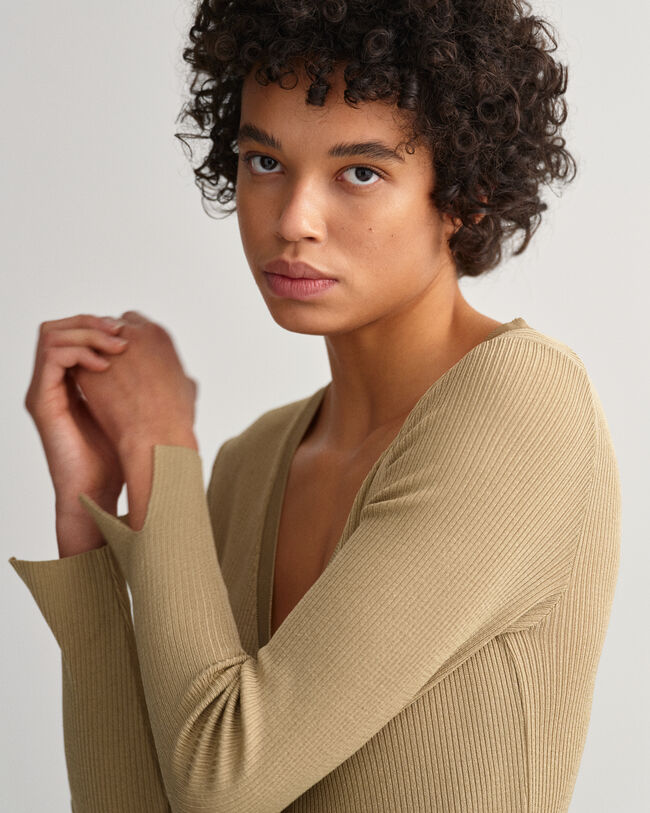 Abito cardigan a coste