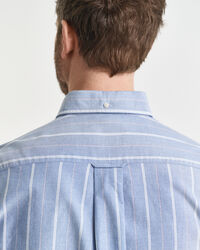 Camicia Oxford classica a righe regular fit