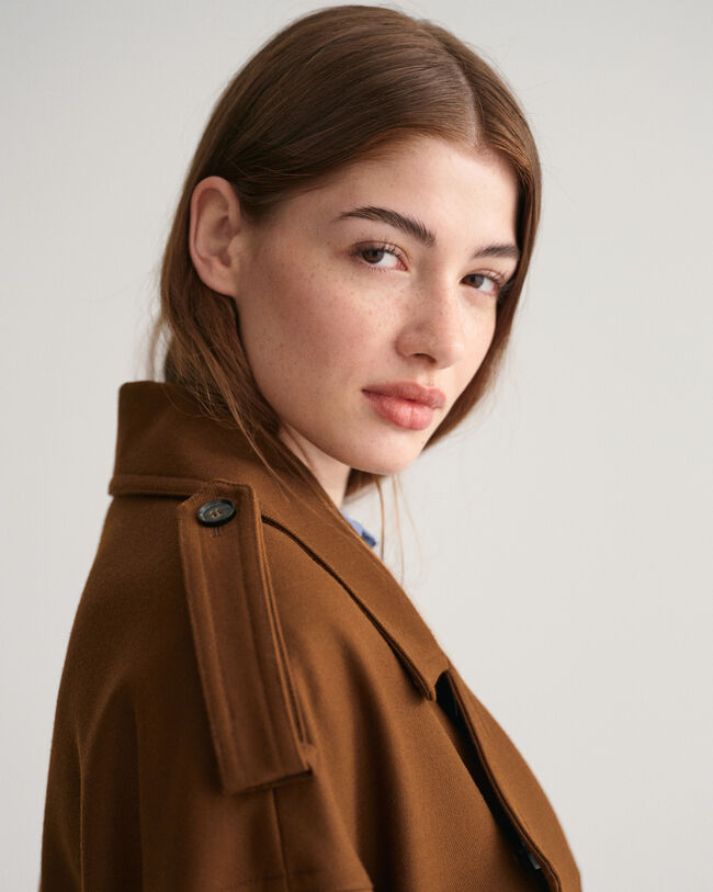Trench in misto lana