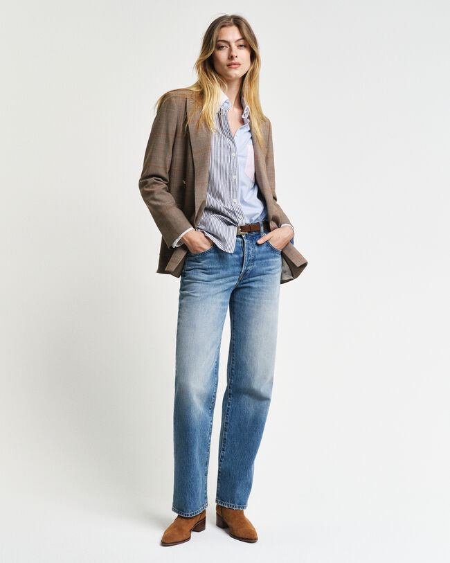 Camicia Patchwork relaxed fit