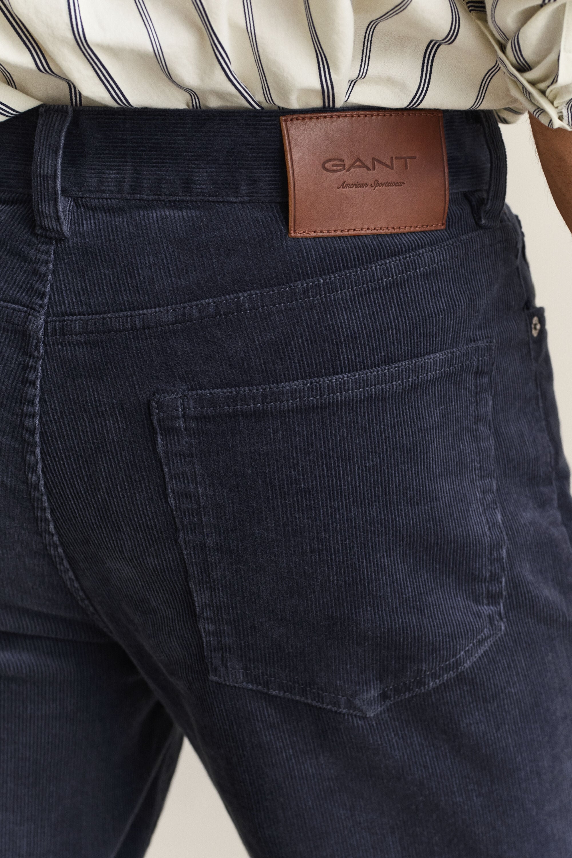Jeans in velluto a coste