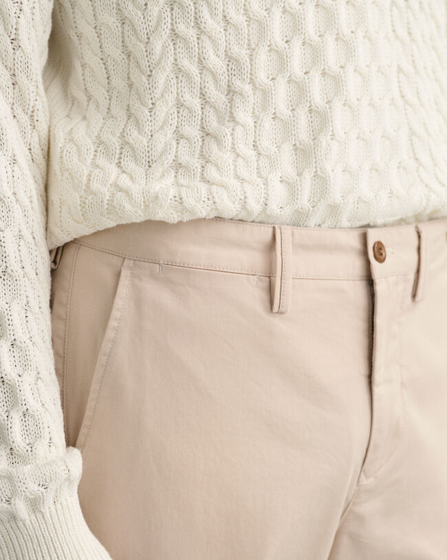 Pantaloni chino Allister in twill regular fit