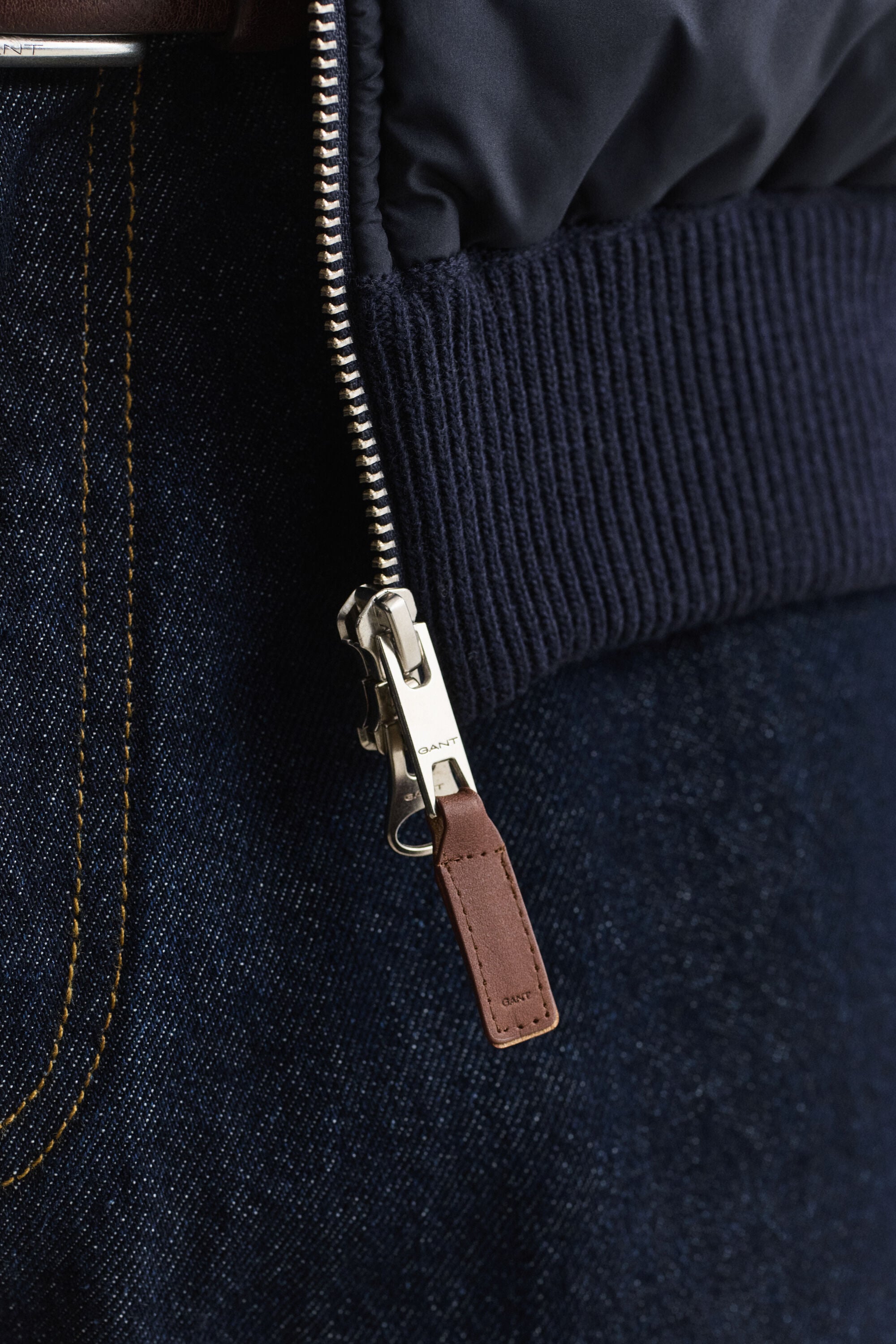 Cardigan con zip Hybrid