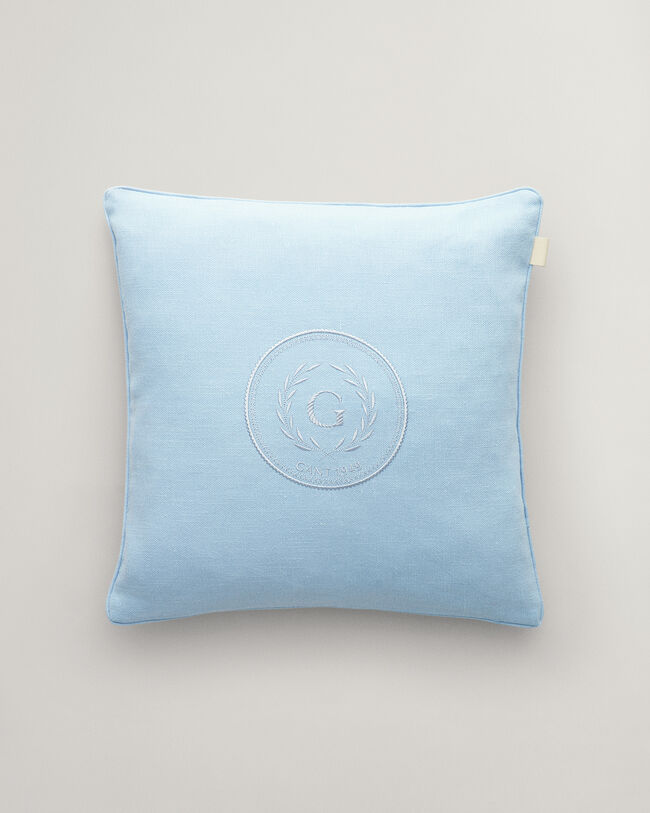 Tonal Crest Cushion