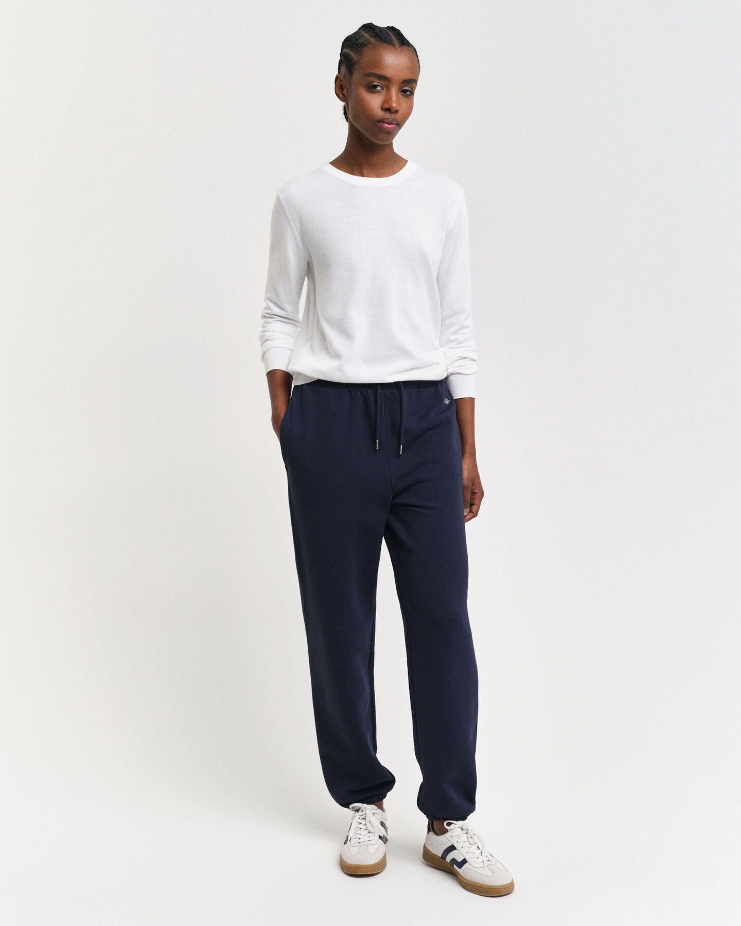 Maglia girocollo in maglia fine