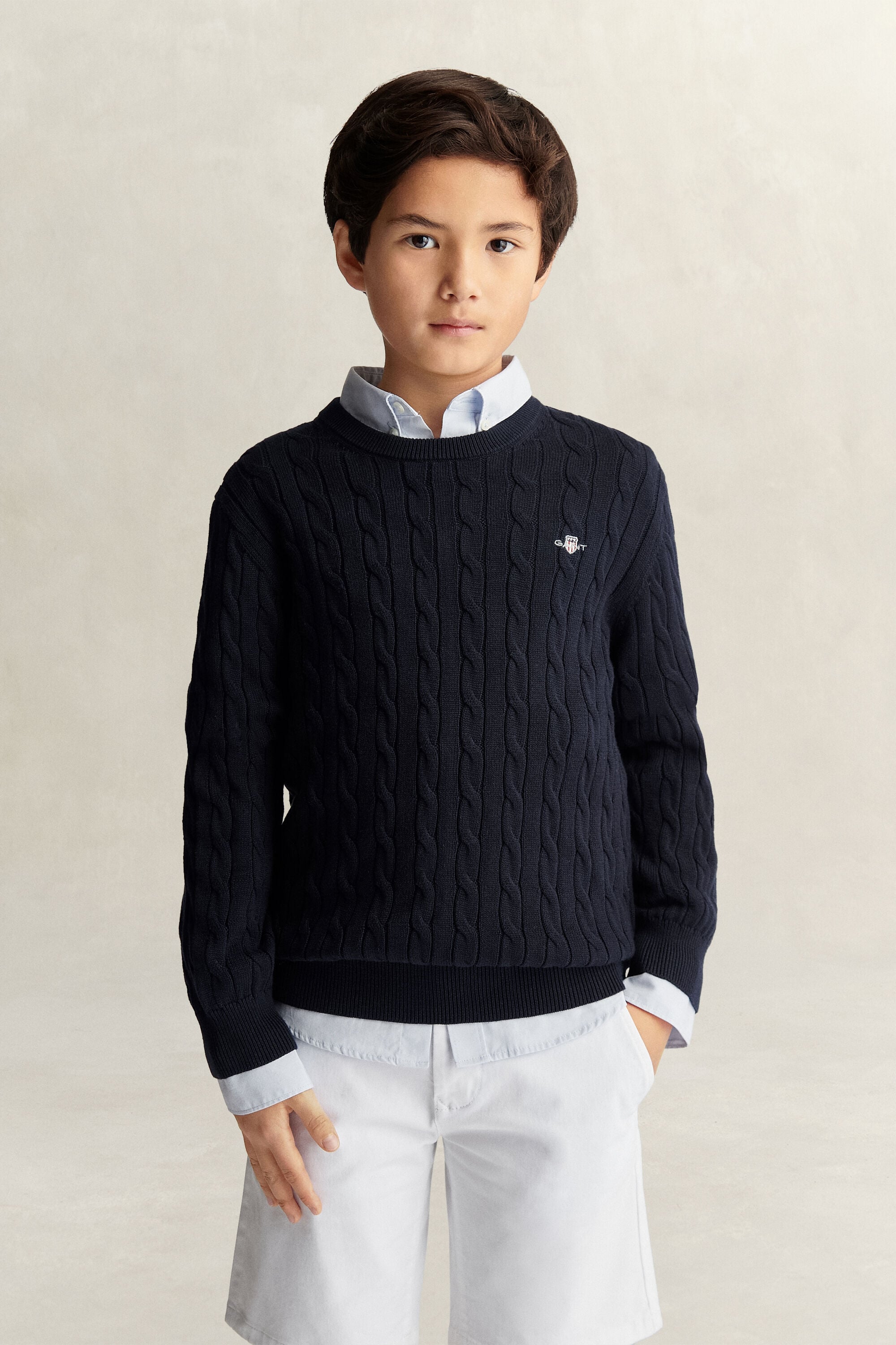 Maglia Shield con cappuccio Teen Boys