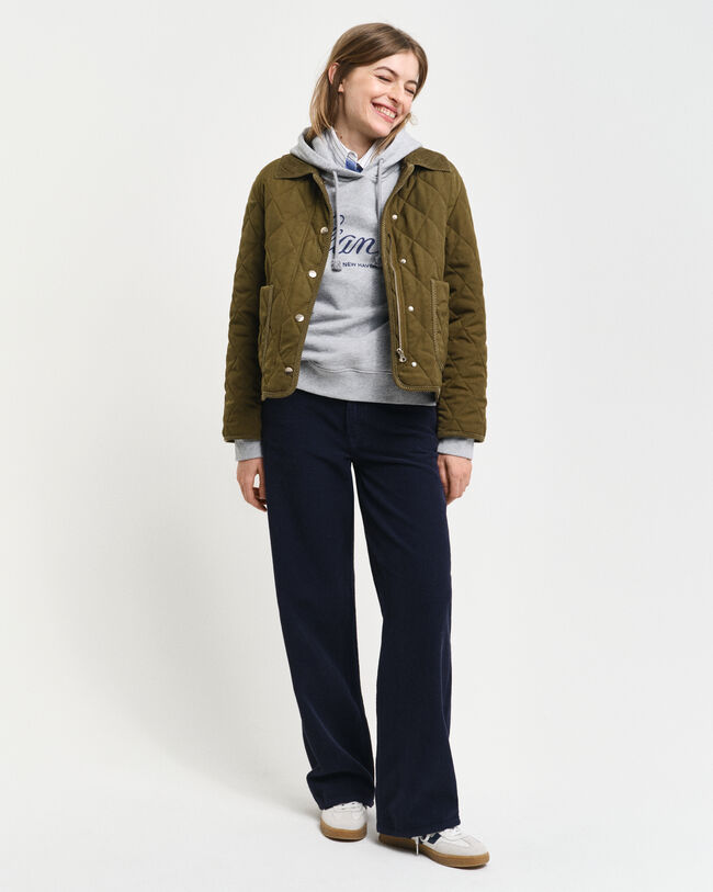 Jeans in velluto a coste relaxed fit