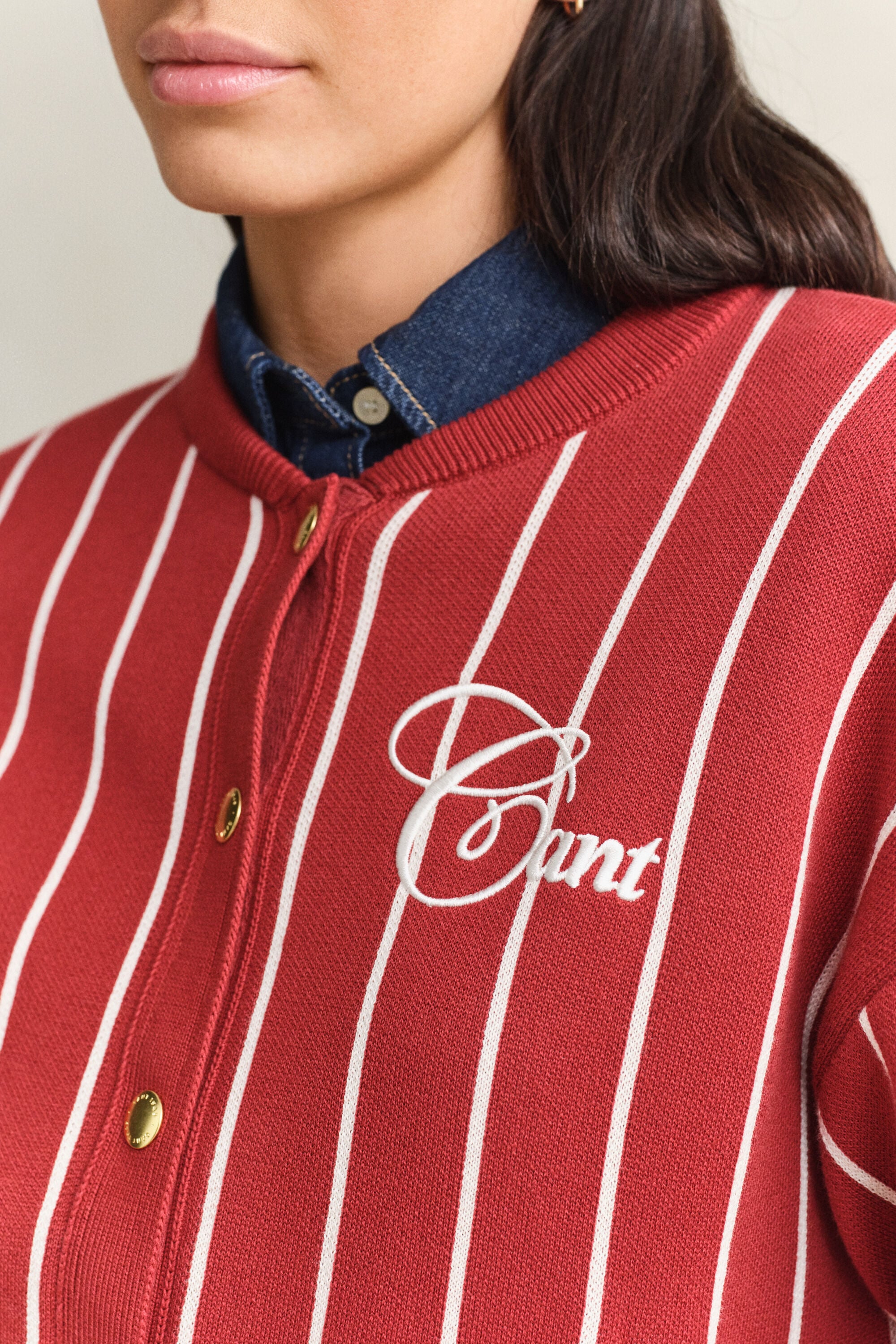 Varsity Jacket in maglia