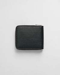 Portafoglio in pelle con zip