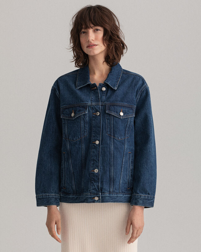 Giacca di jeans oversize