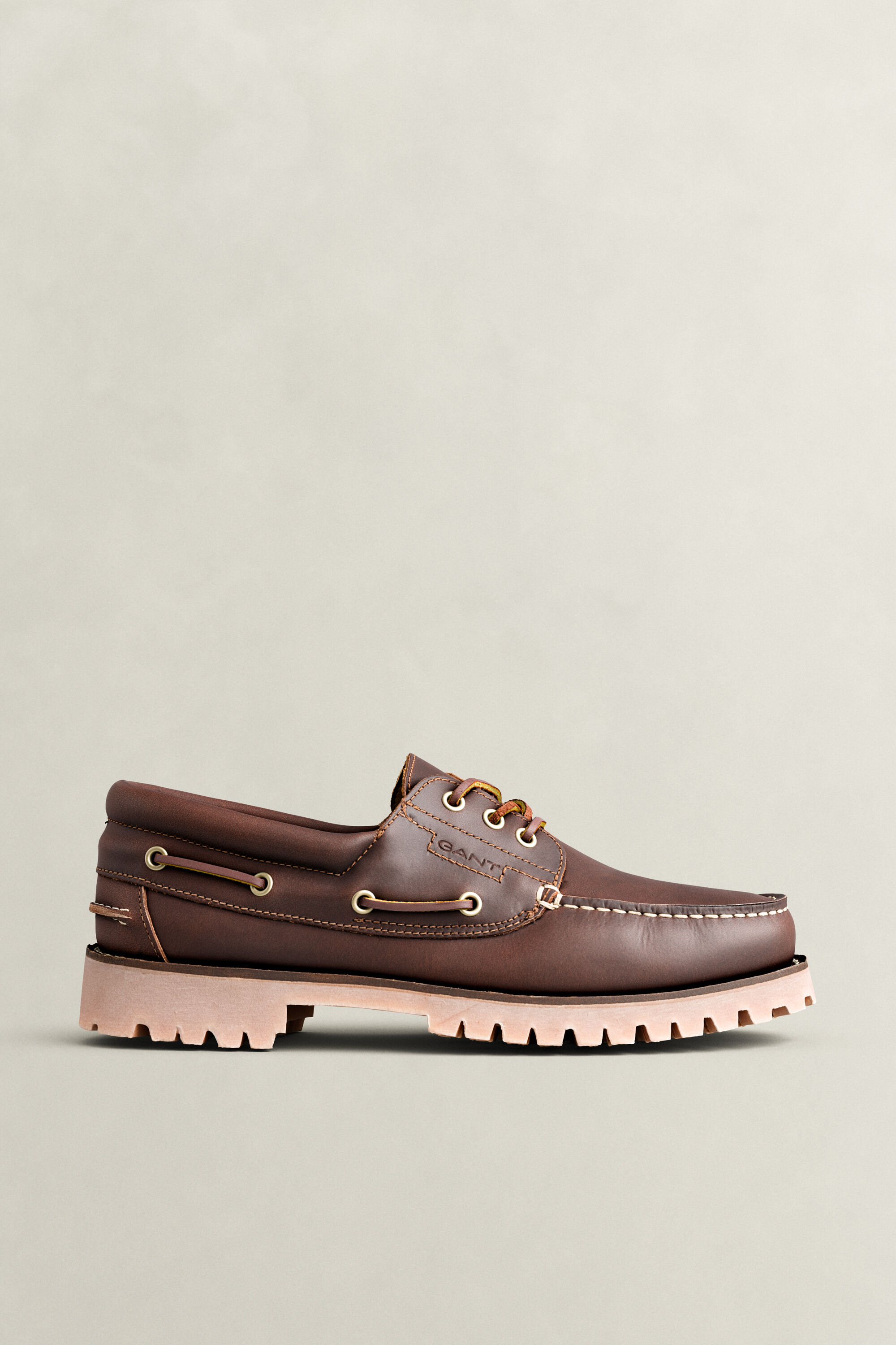 Mocassini stile nautico Tratton in pelle