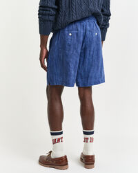 Pantaloncini Resort in lino relaxed fit