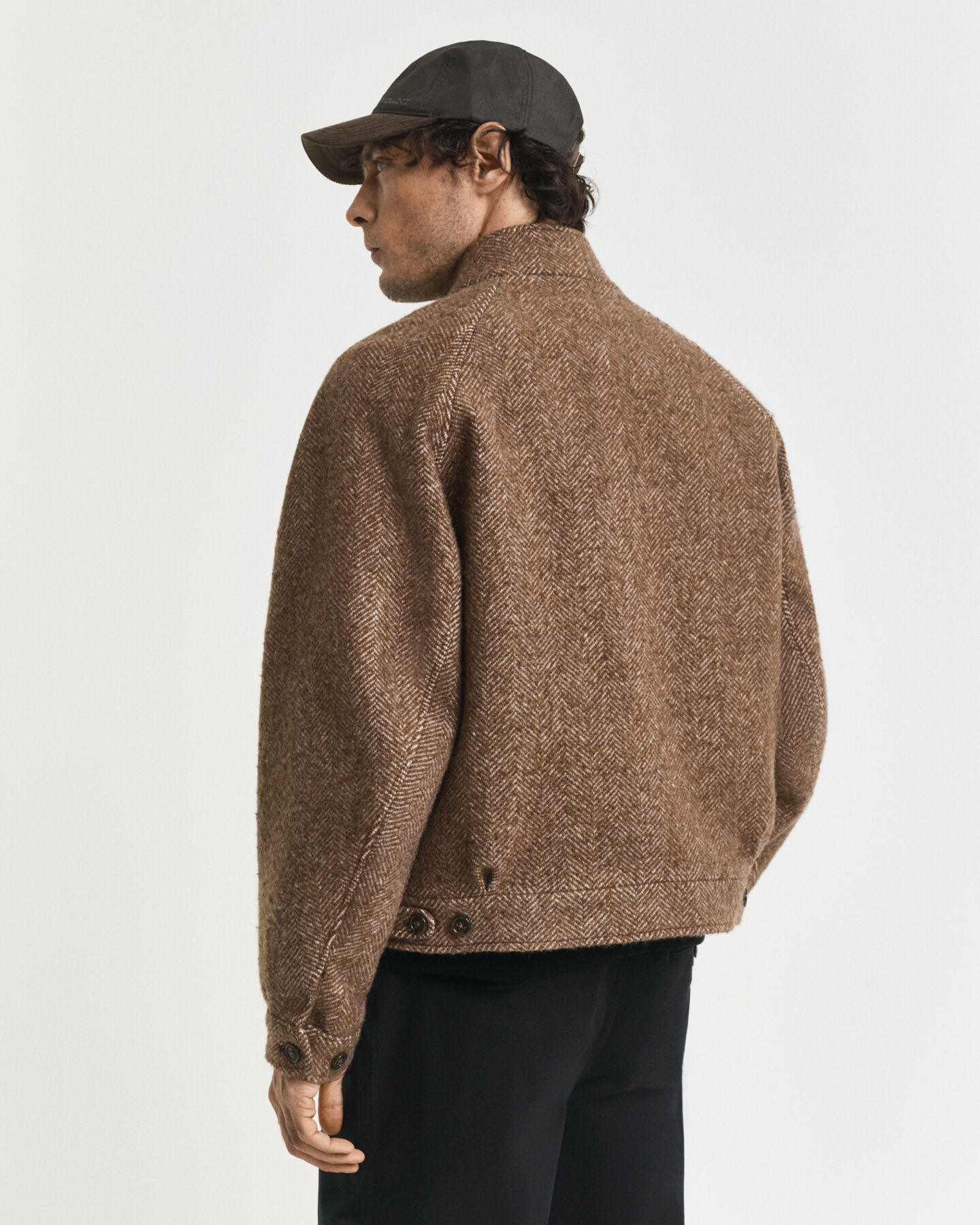 Giacca Harrington in lana