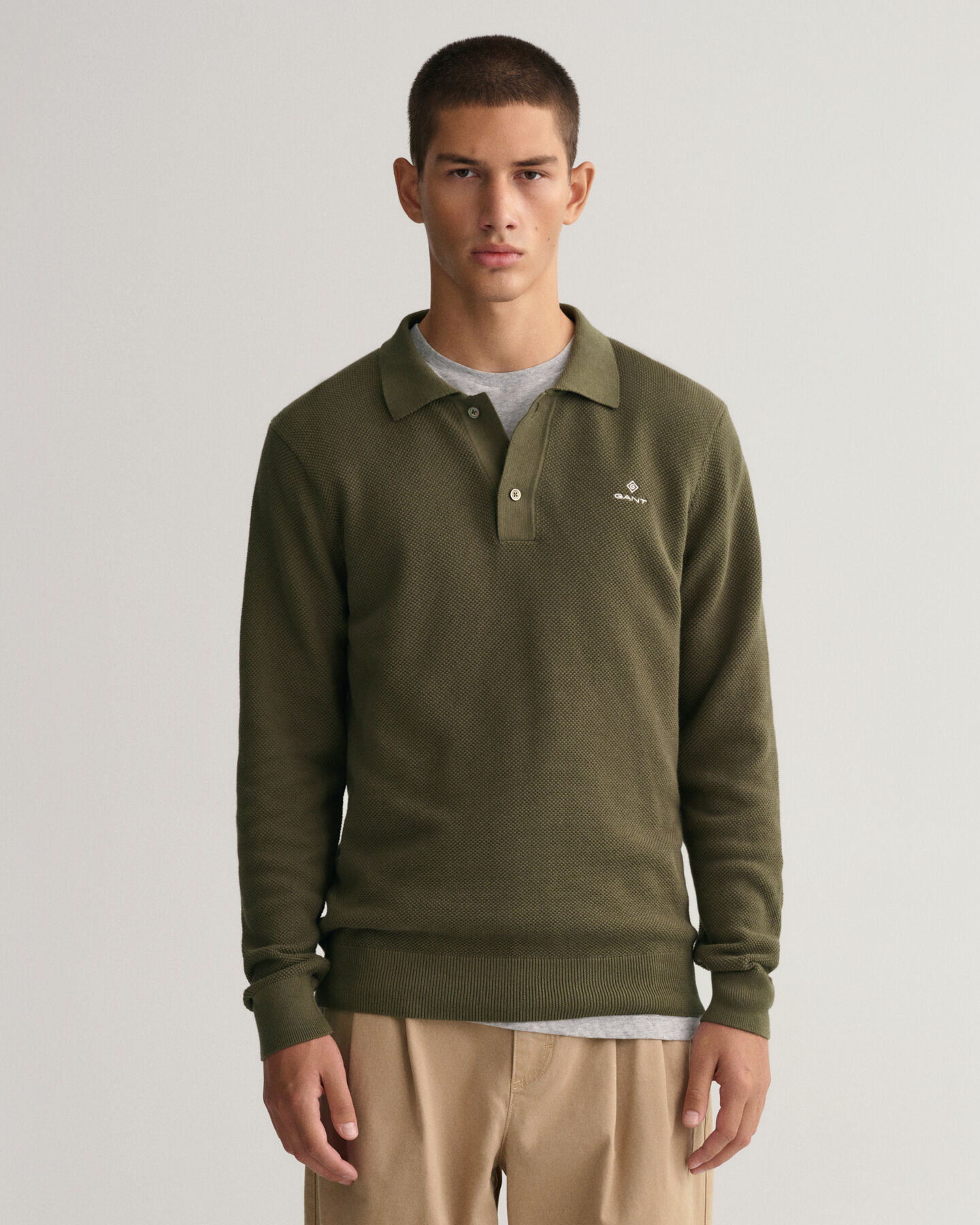 Polo in piqu&eacute; di cotone