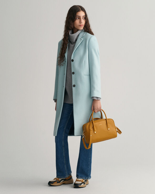 Cappotto sartoriale in misto lana