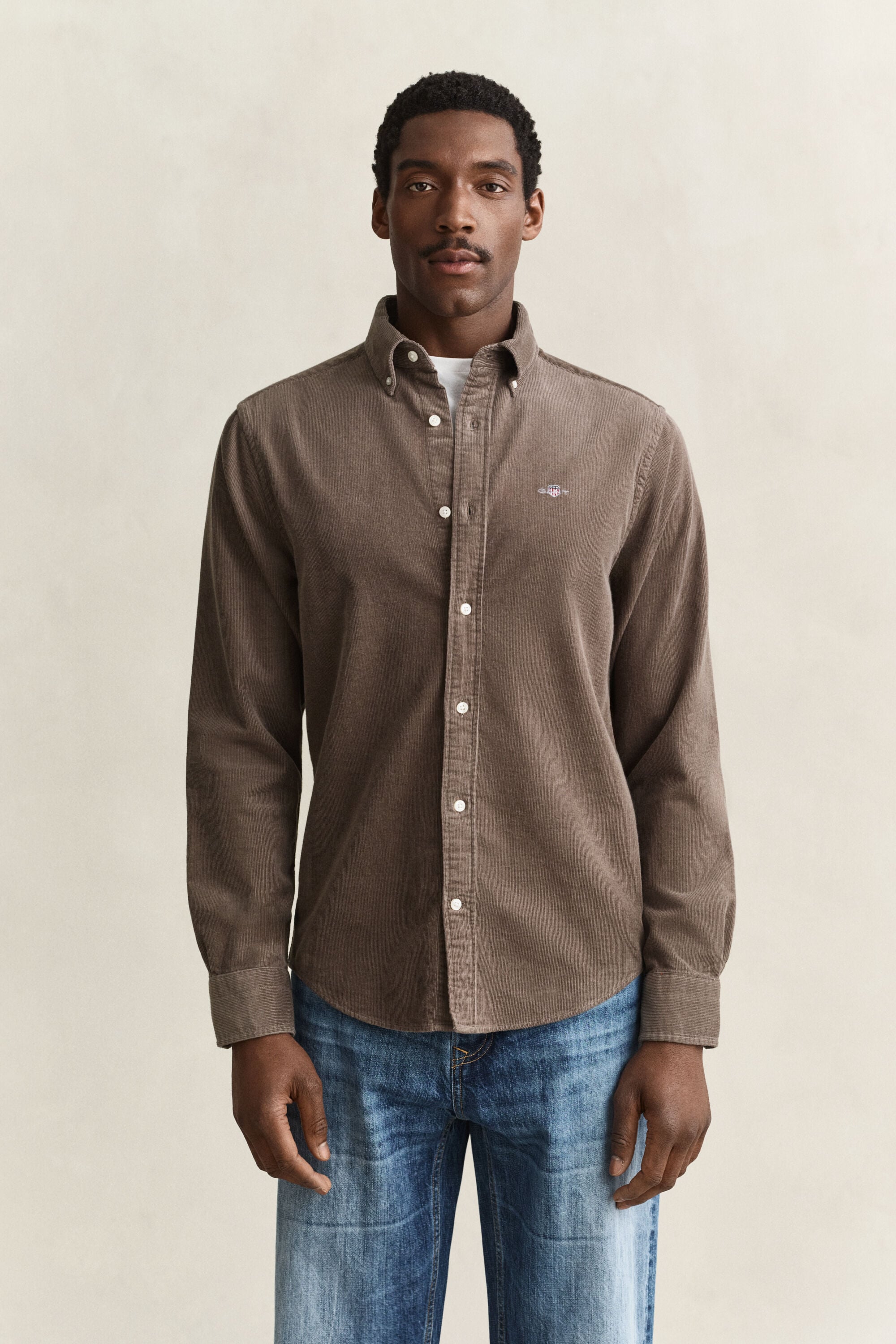 Camicia in velluto a coste