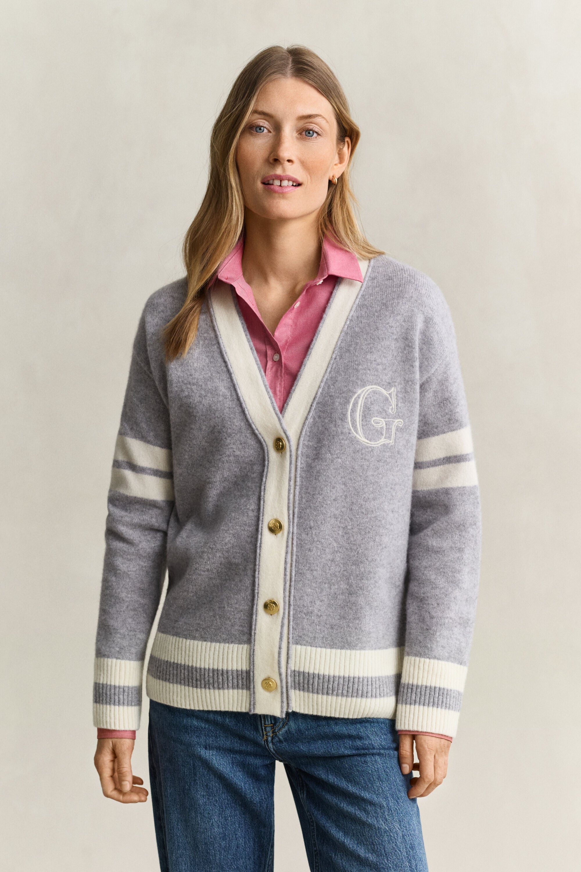 Cardigan Gant Varsity