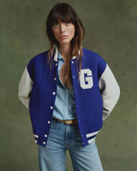 GANT Varsity Jacket in pelle