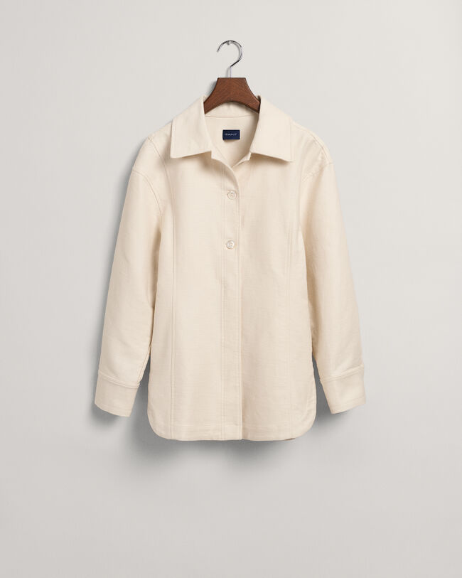 Giacca-camicia Textured