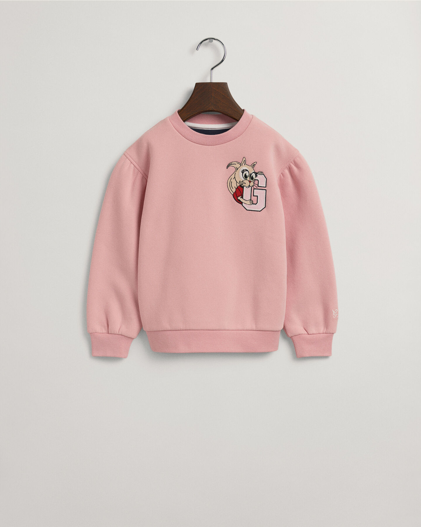 Maglia girocollo scoiattolo G girls