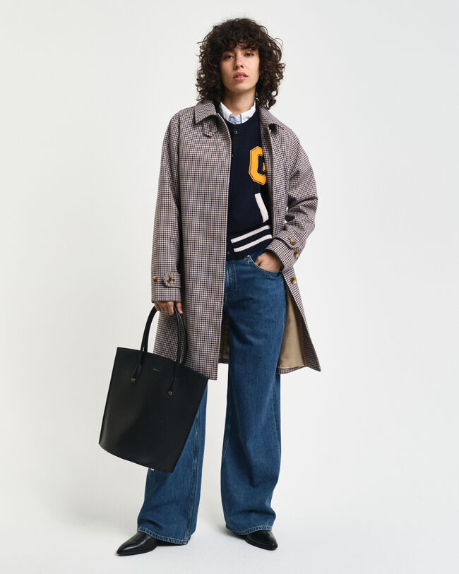 Impermeabile a quadretti