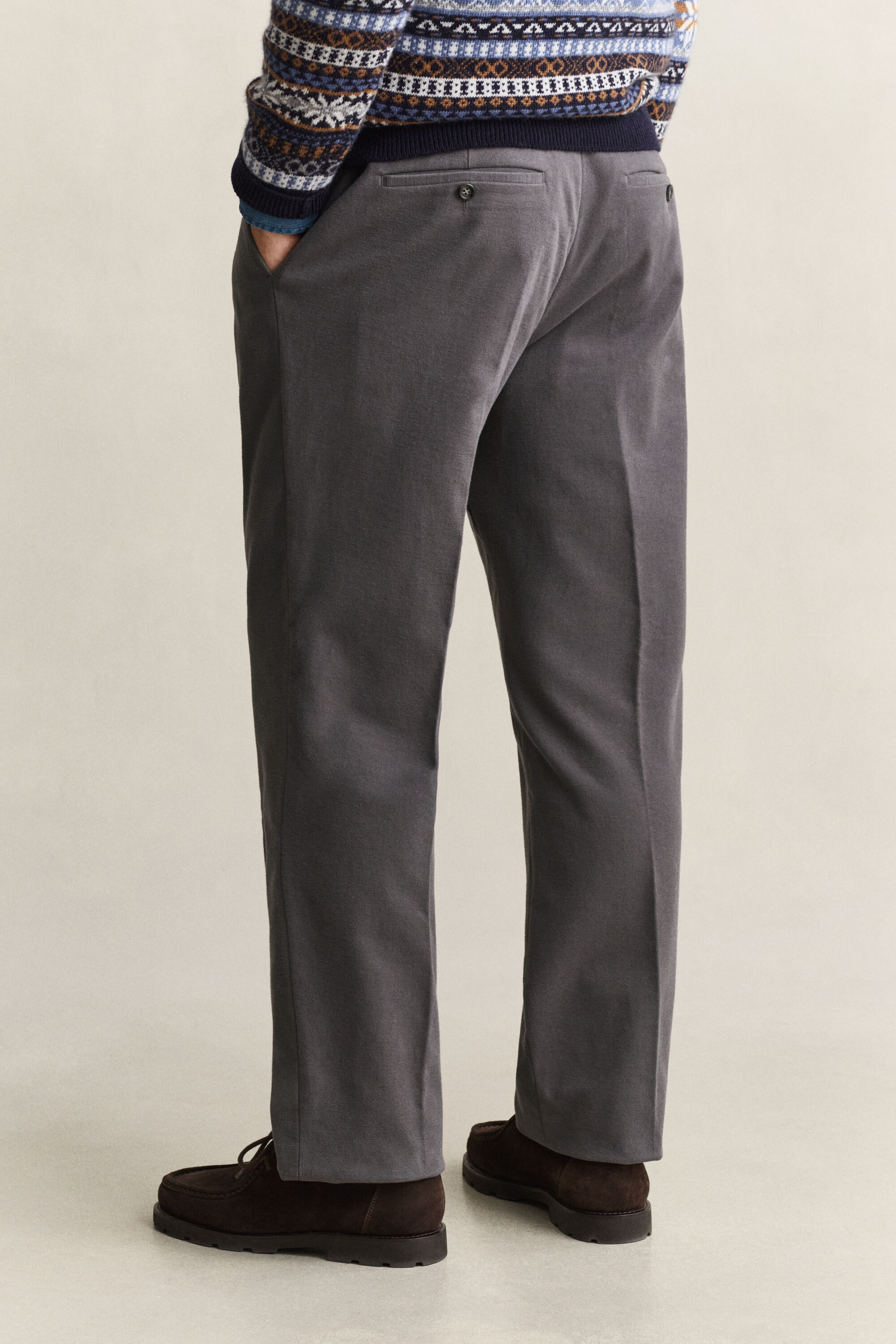 Pantaloni da abito in moleskin