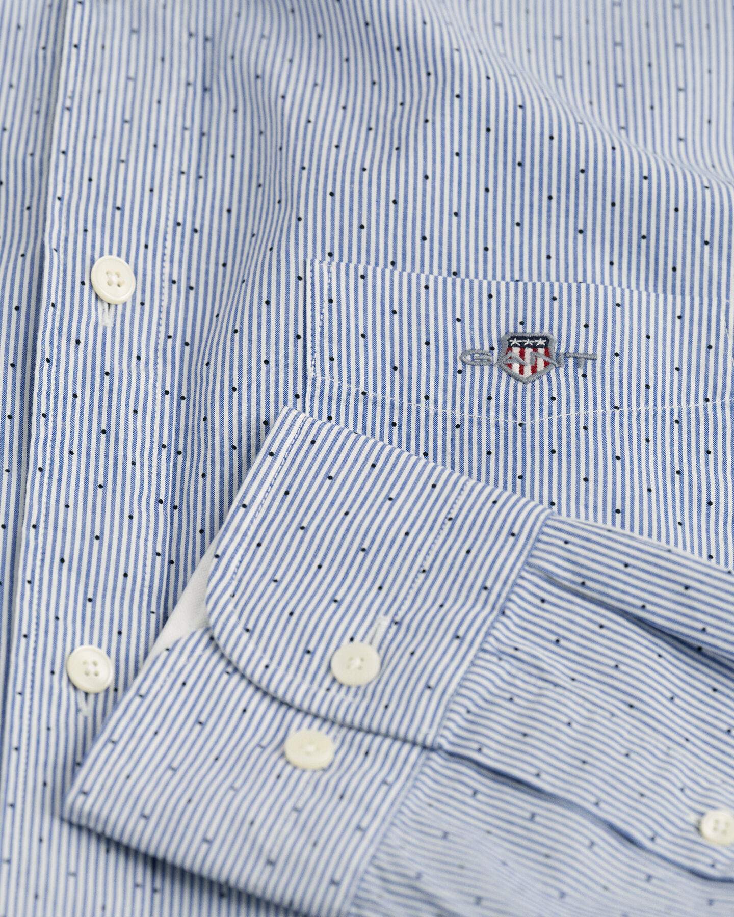 Camicia a pois Banker regular fit