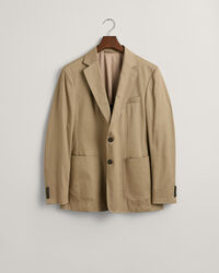 Blazer da abito in misto lino-cotone